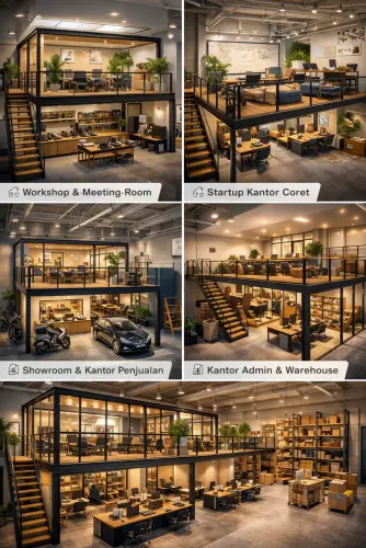 Mezzanine Ruang Kantor di Citra Garden