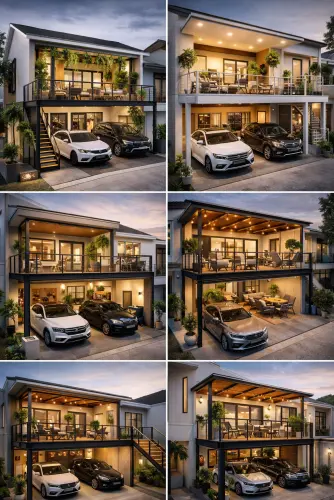 Mezannine Teras Rumah Keren di Citra Garden